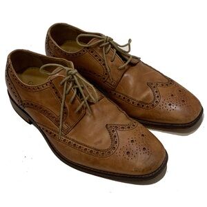 8 / Cole HaanClassic Brown Leather Men's Brogues shoes